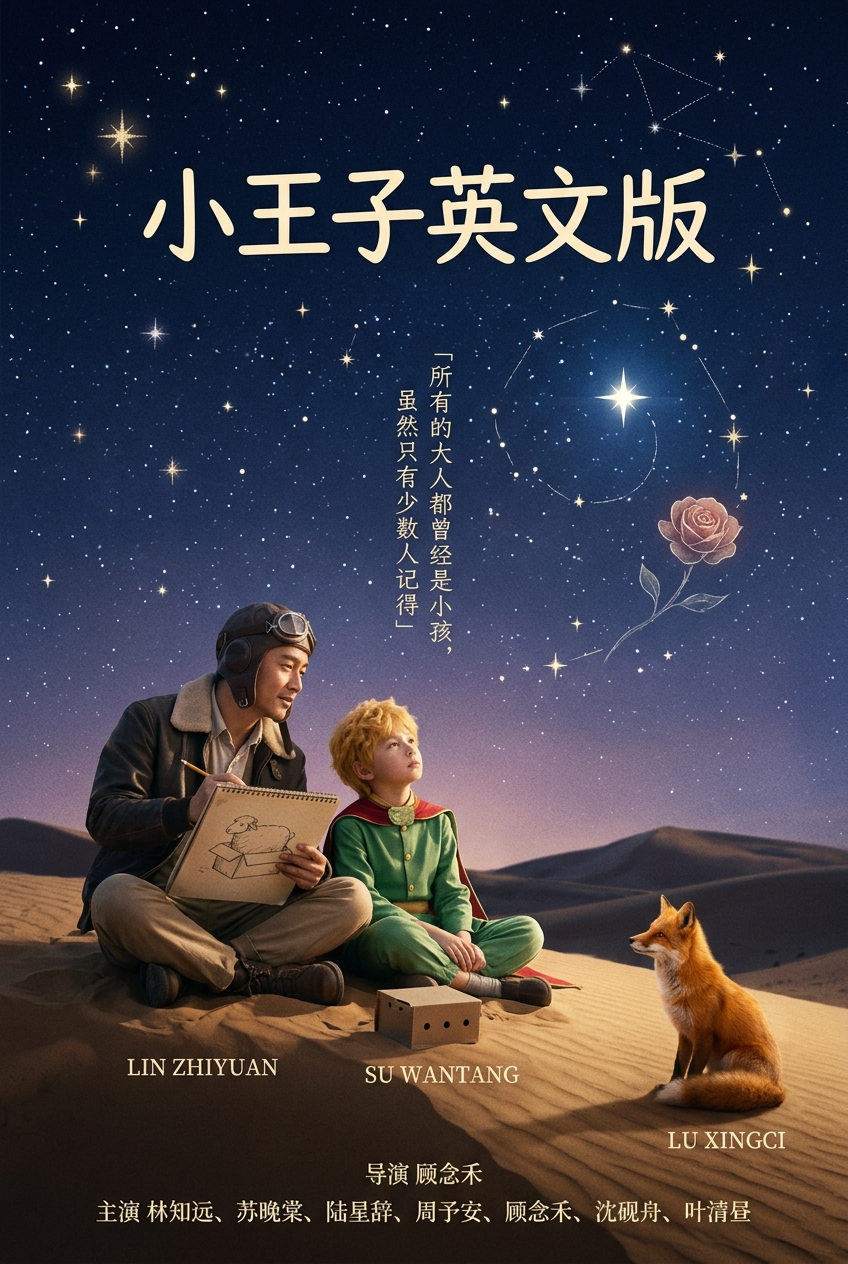 《小王子英文版》海报